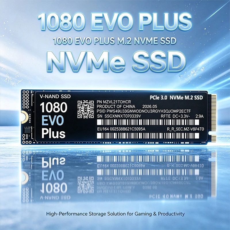 Newest 1080 EVO Plus M.2 NVMe  - đánh giá và giá Ssd 500Gb