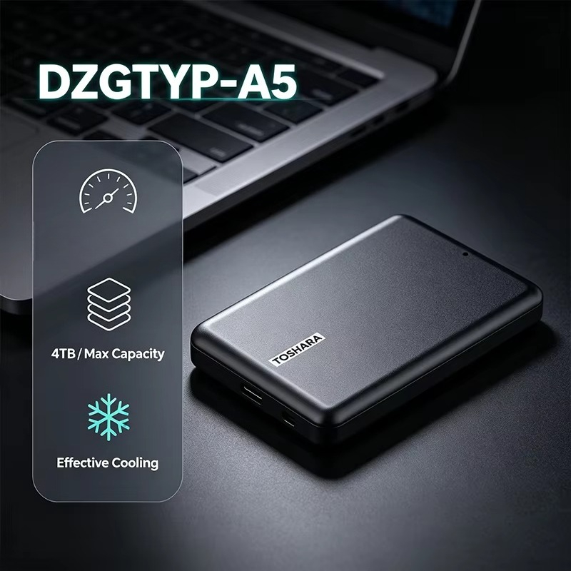 TOSHARA A5 Portable SSD 4TB 2T - đánh giá và giá Ssd 500Gb