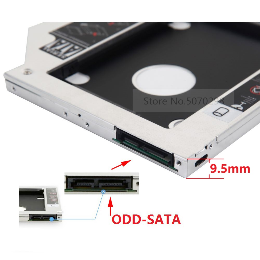 SATA 9.5mm 2nd HDD SSD Hard Dr - đánh giá và giá Sata Ssd