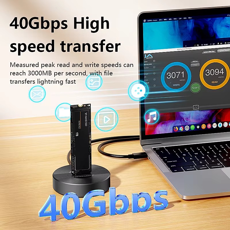 40Gbps High Speed Transmission - đánh giá và giá M.2 Ssd