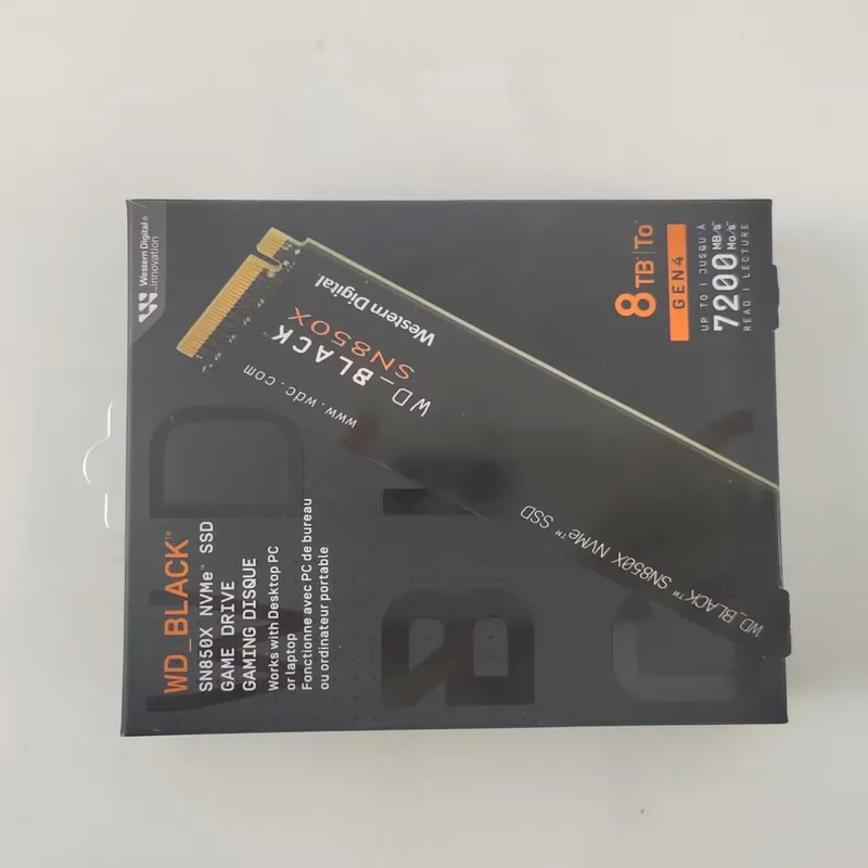 New WD_BLACK SN850X 8TB NVMe S - đánh giá và giá M.2 Ssd