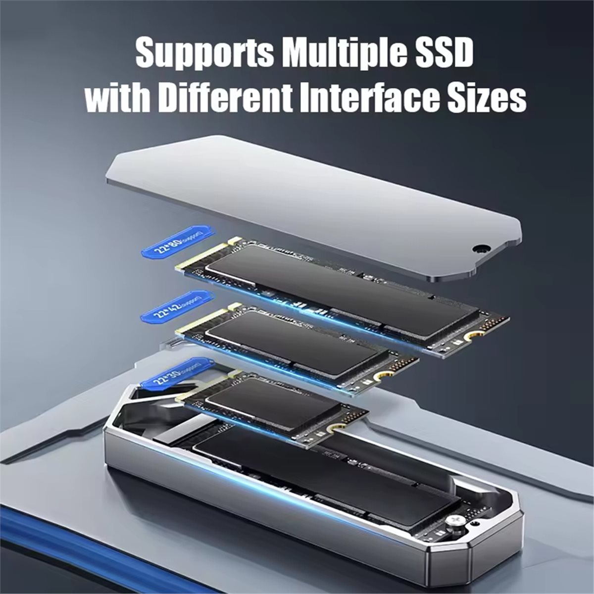 SWXF M.2 NVMe SSD Enclosure Ad - đánh giá và giá External Ssd